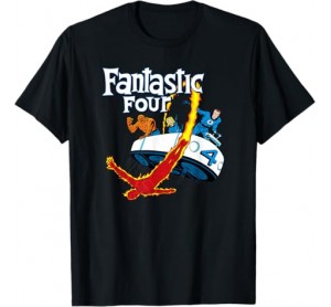 Marvel Comics Fantastic Four Fantasticar Retro
